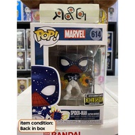 (R&G2) [BIB] Funko POP Marvel - Spiderman Entertainment earth exclusive (614) With Boss Protector