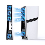 Iine ps5 Pro quạt tản nhiệt Tương thích với ps5 Pro Disc & phiên bản kỹ thuật số tốc độ quạt có thể 