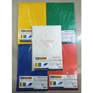 INTERX MIKA EMBOSED BINDING 0.12 PP F4 Folio Inter-X (Pack) xxcc**