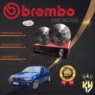 BREMBO REAR BRAKE DISC ROTOR BMW E46 320I, 328I (09.7727.11)