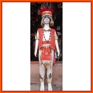 ◊    Igorot Costume for Kids, Chaleco/Bahag complete set with accessories.