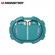 Monster XKT10 Pro TWS Wireless Bluetooth Earphone  หูฟังไร้สายบลูทูธ 5.3 ชุดหูฟังเกม กันน้ำ ลดเสียงร