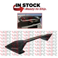 Honda Insight (Mugen) Sporty Style Rear Back Bonnet Bonet Trunk Boot Wing Spoiler  - Raw Material Fi