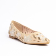 ELISA LITZ TAMSIN FLATS - GOLD AND SILVER