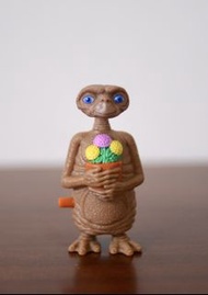 溫蒂漢堡 ET發條 老玩具 E.T. 外星人
