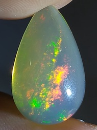 พลอย โอปอล เอธิโอเปีย ธรรมชาติ แท้ ( Natural Opal Ethiopia ) หนัก 5.46 กะรัต
