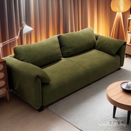 Rent 4EQT Small Apartment Living Room New Style 2025 Apartment Sofa Double Fabric Sofa House Row Mod