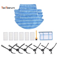18Pcs for V55 Pro Mop Cloth Side Brush Hepa Filter for  V55 Pro Robot Vacuum Cleaner  Patch Replacem