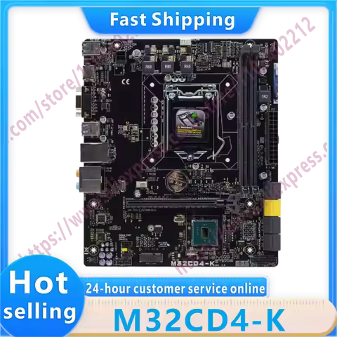 M32CD4-K PC Motherboard DDR4 LGA 1151 Micro-ATX
