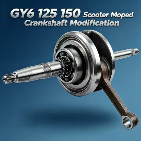 Scooter Moped Crankshaft Modification GY6 125 150 Crankshaft Connecting Rod Assembly GY6 Engine Acce