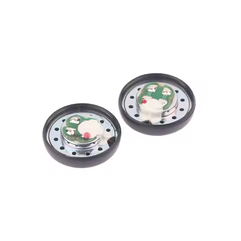 4Pcs DIY MX500 Earphone Speaker 15.4MM Flat Head Earbuds Speaker HiFi Bass Sound Quality Speaker Uni