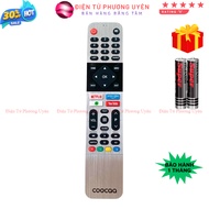Remote điều khiển tivi COOCAA Mẫu 01 điều khiển TV COOCAA - Tặng kèm pin - Điện Tử Phương Uyên