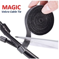 Magic Velcro Cable Tie Reusable Velcro Wire Tape Cable Wire Organizer Velcro Strap
