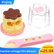Jelly Strawberry Pudding Set Food Pudding Feeding Toy, Novelty Early Education Strawberry Pudding To
