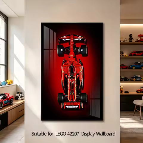 NEW Display Wallboard Suitable for LEGO 42171F1 SF-24 building block car model Photo Frame Wall Moun