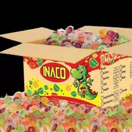 [GJK] Snack snack Agar Jelly INACO Kiloan 1 kg inaco 500 gr