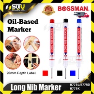 BOSSMAN B77BL B77RD B77BK Long Nib Marker pen