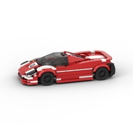 MOC Building Block Compatible Lego 93454 Speed Champion Porsche 917 Livable Legend Sports Car Toy Bu