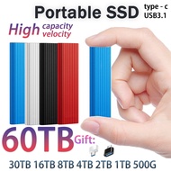 Mini Mobile Solid State Drive SSD16TB8T1t2t4T Corrugated Mobile Hard Drive Upgrade
