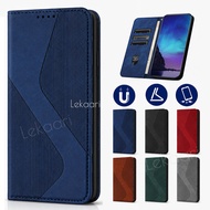 Leather Flip Case for Realme 11 11X 10 10S 10T 9 9i 8 Narzo 70X 70 60X 60 50 50i Prime N65 Pro Plus 