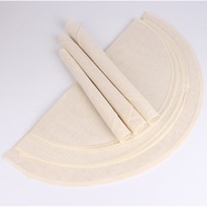 Cheese Cloth Round 42 CM, Unbleached Cotton Reusable Cheese Cloth for making cheese, paneer. hung cu
