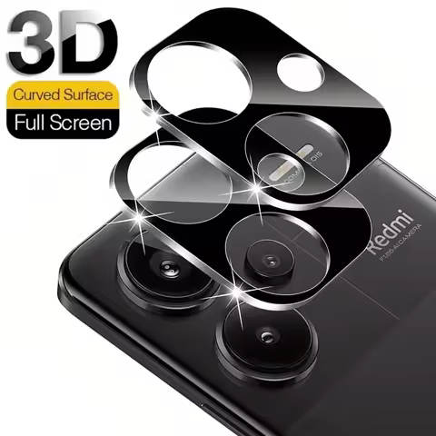 2PCS Camera Lens Protector For Xiaomi Redmi Note Pro 14 12 13 11 9 10 14C 13C 9C NFC 9T 13T Lens Gla