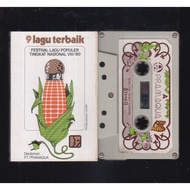 CASSETTE OF 9 BEST SONGS FESTIVAL POPULAR SONGS NATIONAL LEVEL VIII 1980