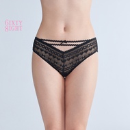 6IXTY8IGHT SIA P SOLID LACE CHEEKY BRIEF PANTY FOR WOMAN GIRL PT14650