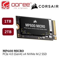 CORSAIR MP600  MICRO 1TB / 2TB PCIE 4.0 2242 GEN4 X4 NVME M.2 SSD INTERNAL SSD SOLID STATE DRIVE  FO