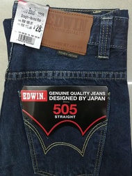 ORIGINAL EDWIN JEANS 505 (7505-2300-2230) (STRAIGHT ) DESIGN TERBARU EDISI 2019