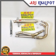 KNALPOT CLD BULAT NINJA 250 4TAK KARBU Fi KNALPOT RACING STENLIS Murah