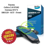 Original Bendix DB1129GCT Front Brake Pad - Toyota Celica 2.0 ST182 Corona ST171