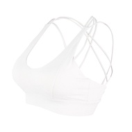 YueJi Thin Strap Cross Sport ผู้หญิงกันกระแทก Quick Dry Super Elastic Yoga Tops