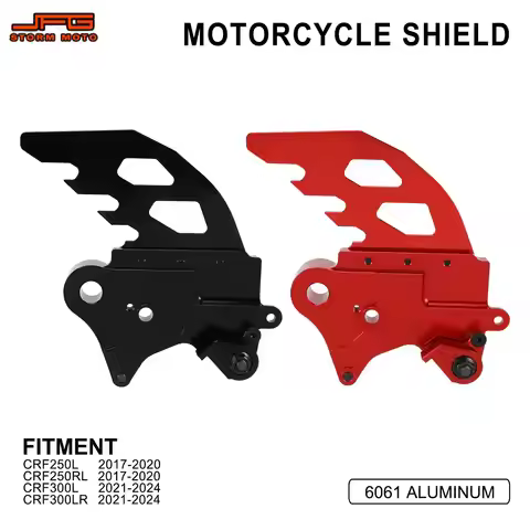 Rear Disc Brake Guard Motorcycles Parts CNC Aluminum For Honda CRF250L 2017-2020 CRF250RL 2017-2020 