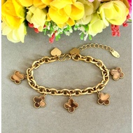 Jumbo belitung chain pendant titanium bracelet gelang titanium gelang tangan titanium original