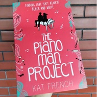 Kat French The Piano Man Project English Fiction Novel Book Preloved
