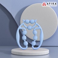 Fascia Muscle Hand Roller Massage Tool 9 Wheels Hand Held