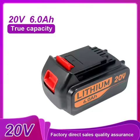 Battery (18 V, 6 Ah) BLACK+DECKER BL1518 18 V, 6000mAh BLACK&DECKER power tool battery
