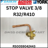 ORIGINAL DAIKIN / ACSON STOP VALVE 3/8 R32/R410 ( R50059042443 )