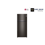 LG-GN-H702HXHC  LG Nett 506L Top Freezer with DoorCooling &amp; Fresh 0 Zone, Black Metal