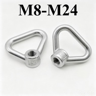 304 Stainless Steel Triangle Eye Nut Fixture Universal Lifting & Hanging Fastening Series For Riggin