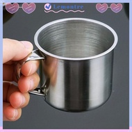 LEMONTRE 200ml Coffee Mug Tumbler Pint Mini Tea Stainless Steel