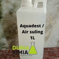 Aquadest 1 Liter - Aquades - Akuades - Air Suling