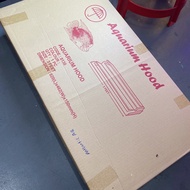 Ready Stock AQUARIUM TANK HOOD 3ft 2 DOORS/PLASTIC HOOD/AROWANA 3feet