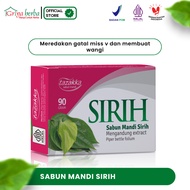 Tazakka Herbal Feminine Betel Leaf Soap 90 Grams Itchy Vagina Cleanser Hala BPOM Bar Soap