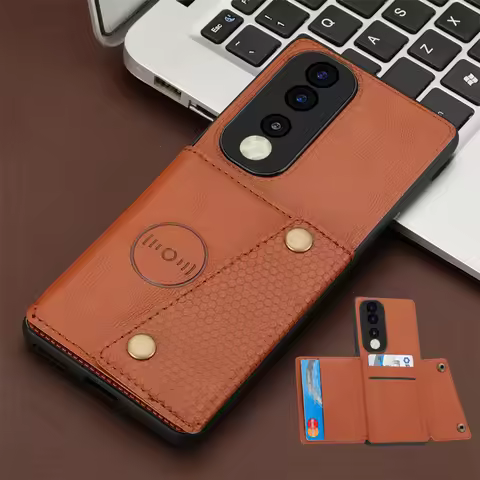 For Honor 90 5G Case Shockproof Leather Wallet Phone Cases For Honor 90 Pro 90Pro Honor90 Magnetic H