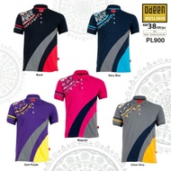 Odeen_ Baju Lelaki Berkolar T-Shirt Polo Muslim Hari Sukan Family Day PL900