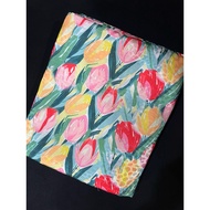 Kain Pasang Satin Emboss Premium Soft