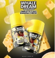 LIQUID WHALE DREAM HOKKAIDO OMELETTE CAKE LIQUID 60ML FREEBASE AUTHEN junians