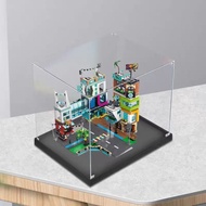 [PRE-ORDER] Display Case Box 60380 Downtown City (Only display case box, No blocks Model)